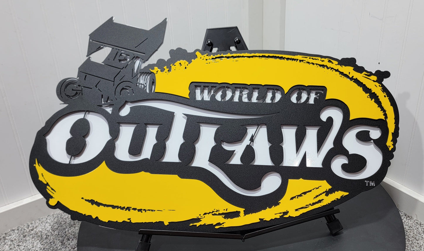 World Of Outlaws Sprint Car Series Logo