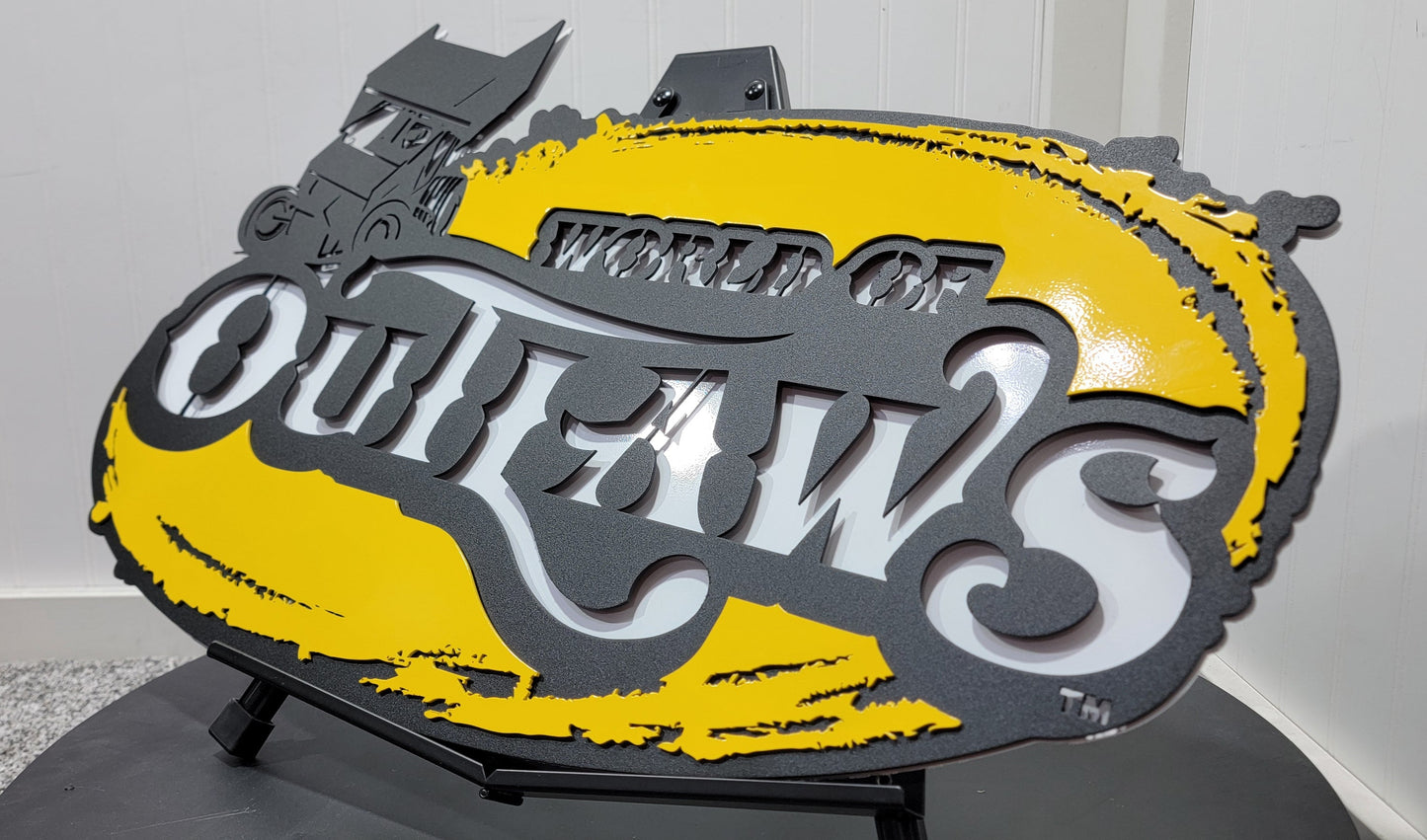 World Of Outlaws Sprint Car Series Logo