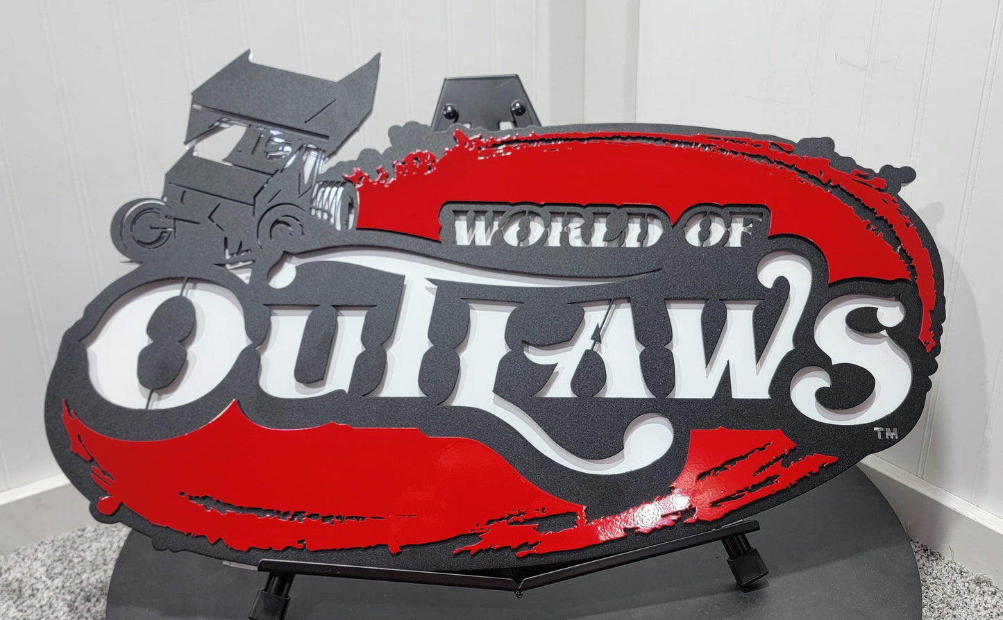 World Of Outlaws Sprint Car Series Logo