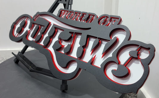 World of Outlaws Premier Welded Logo