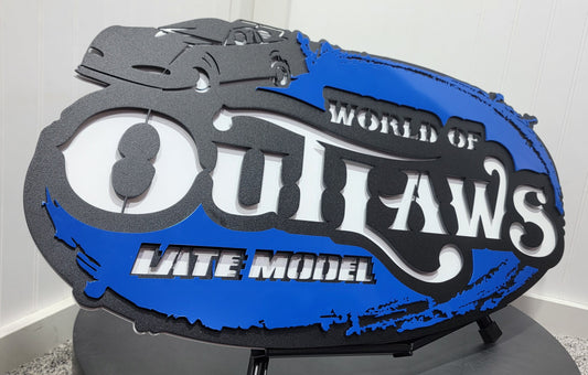 World Of Outlaws Late Model Series Premier Welded Logo