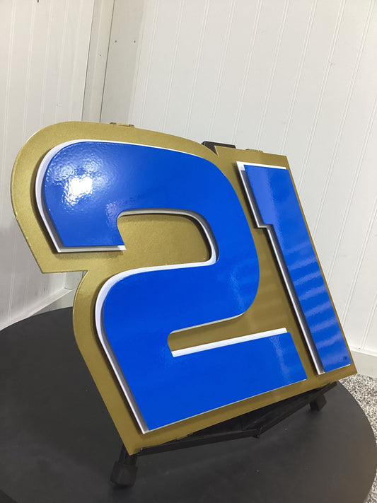 Premier Austin Hill #21 Number