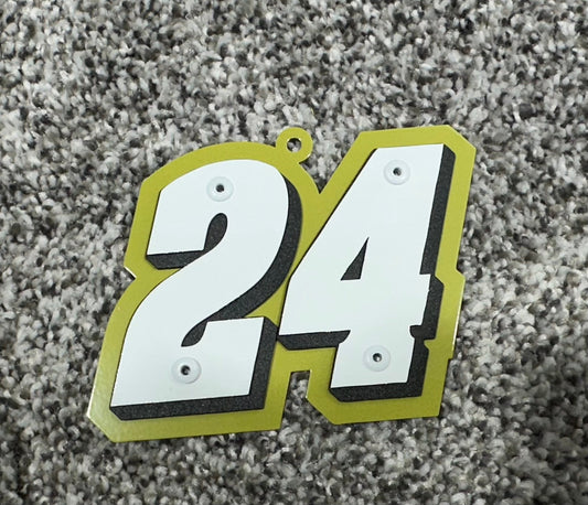William Byron #24 Magnet/Ornament