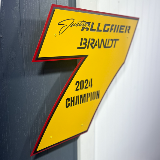 Premier Justin Allgaier #7 2024 Champion Number