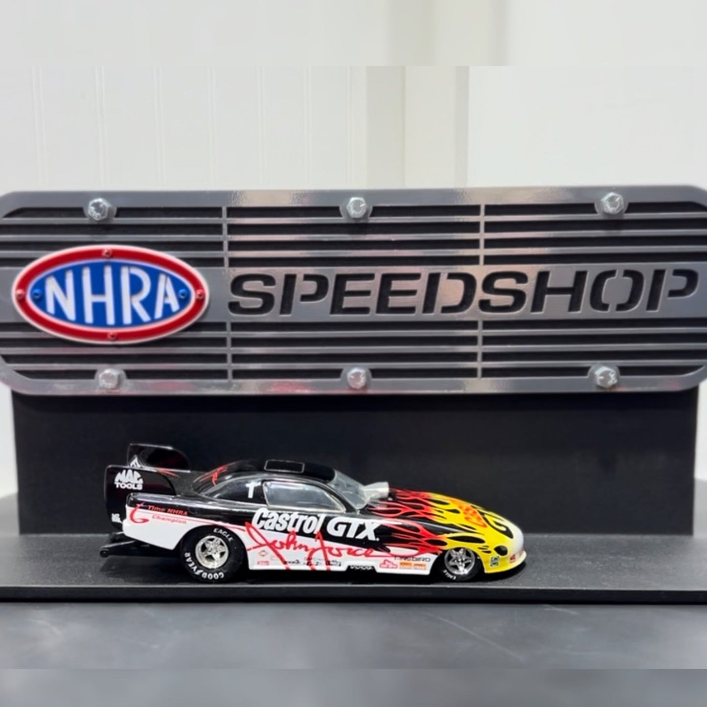 NHRA Valve Cover 3D Premier Diecast Display