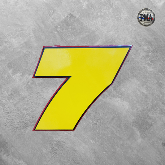 Premier Justin Allgaier #7 Number