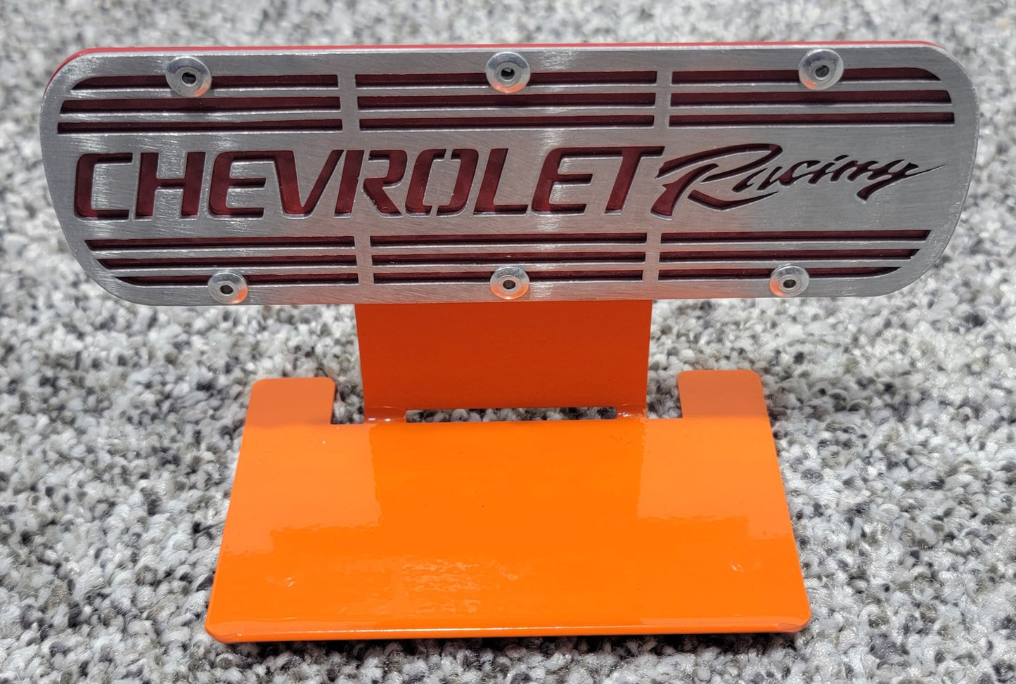 Chevrolet Racing Valve Cover Collection - Magnet And Diecast Display