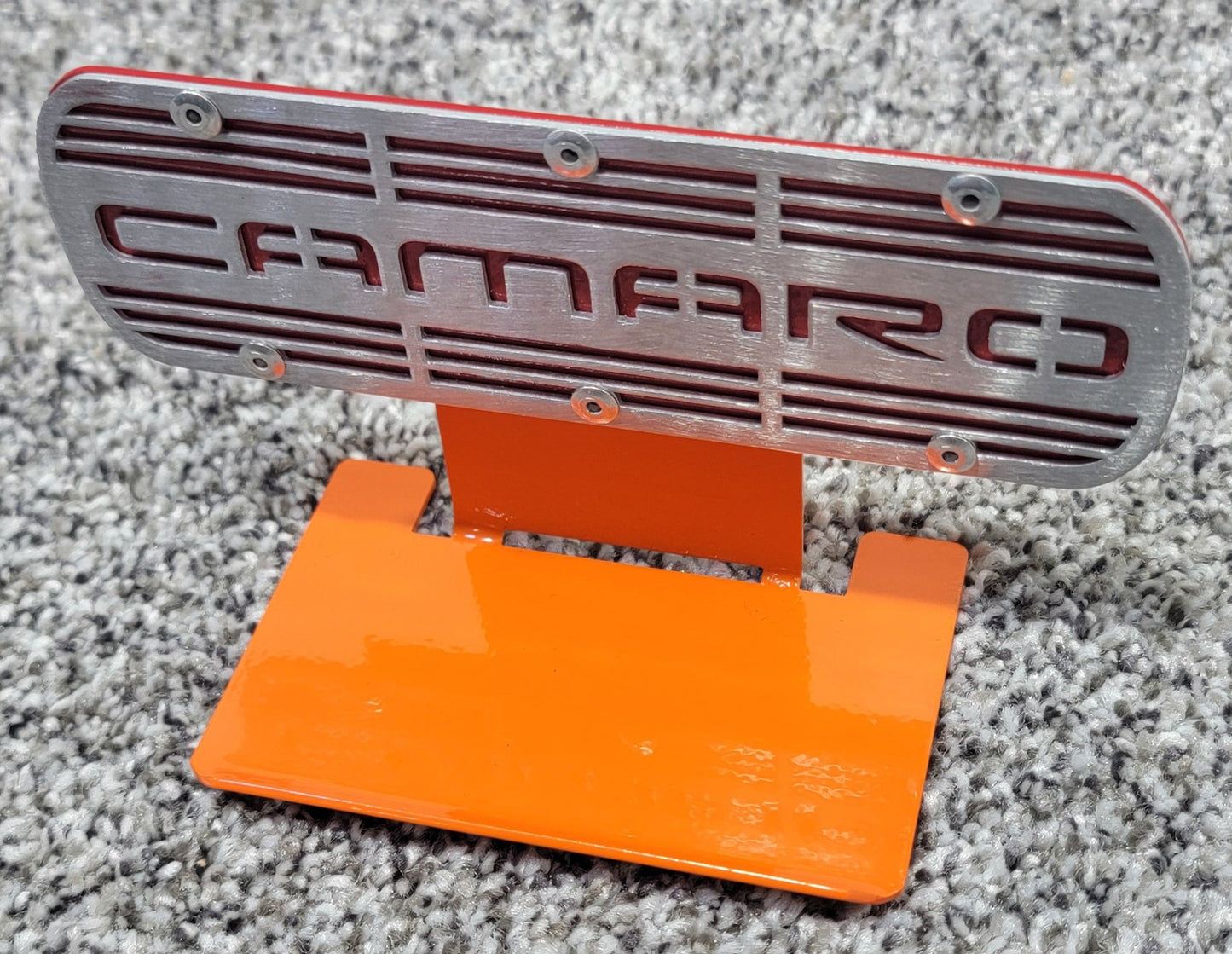 Chevrolet Camaro Racing Valve Cover Collection - Magnet And Diecast Display