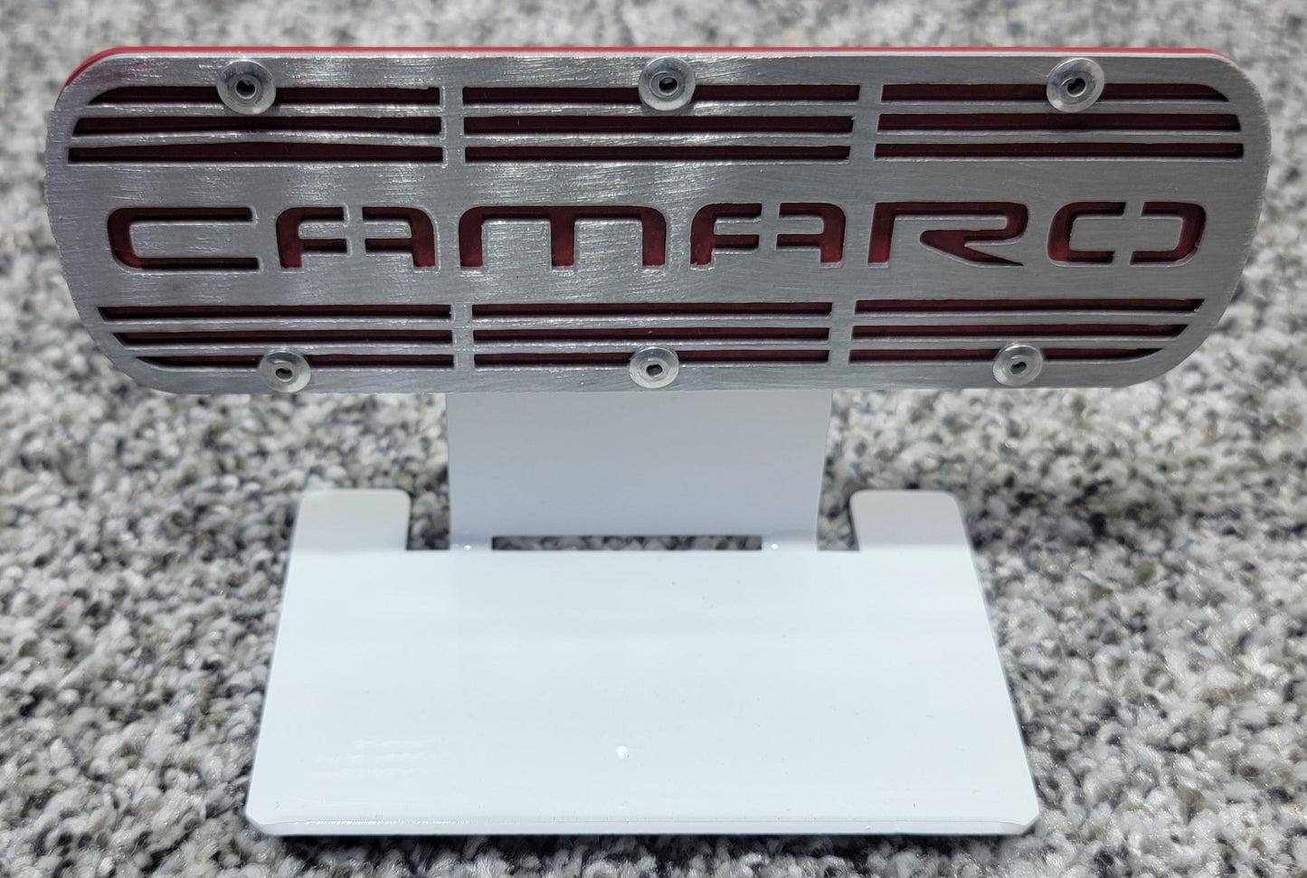 Chevrolet Camaro Racing Valve Cover Collection - Magnet And Diecast Display