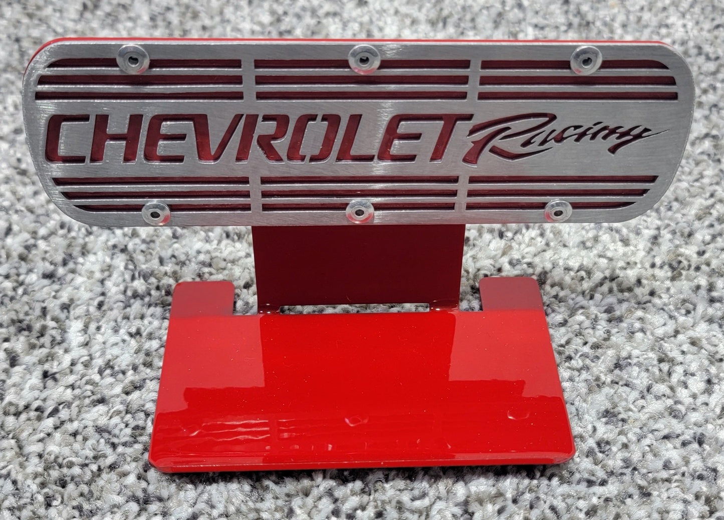 Chevrolet Racing Valve Cover Collection - Magnet And Diecast Display