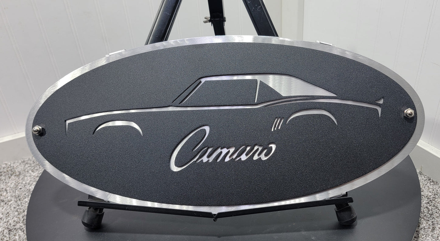 Vintage Camaro Silhouette