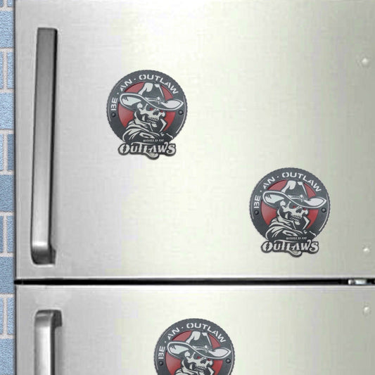 World Of Outlaws Be An Outlaw Collectible Logo