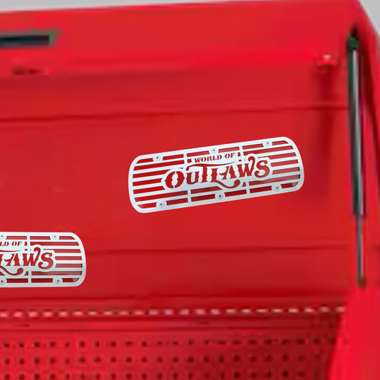 World Of Outlaws Logo Memorabilia Racing Valve Cover