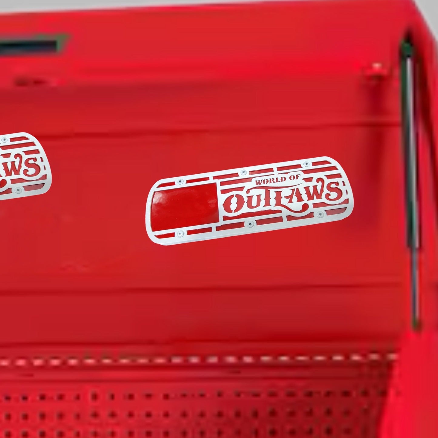 World Of Outlaws Logo Signable Memorabilia Racing Valve Cover