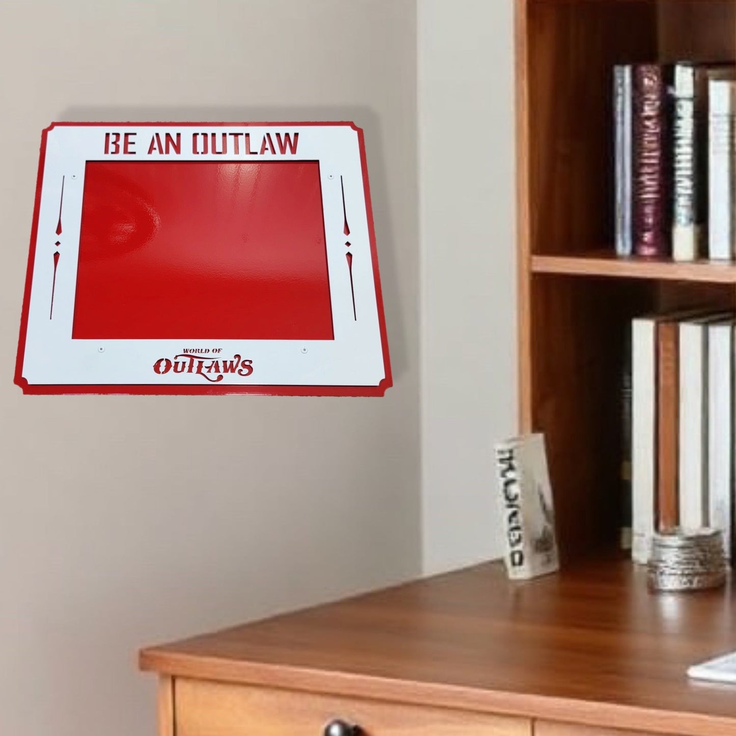 World Of Outlaws Hero Card Frame