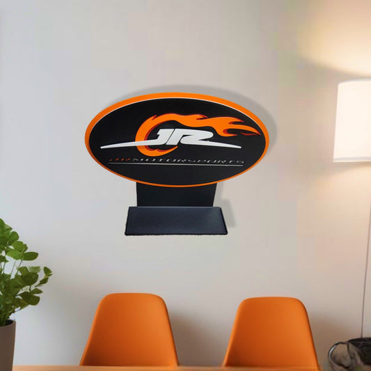 JR Motorsports Oval 3D Premier Metal Diecast Display