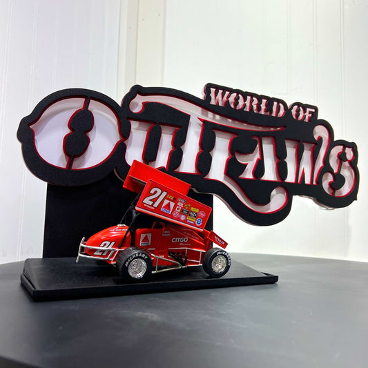 Premier World Of Outlaws 3D Premier Metal Diecast Display