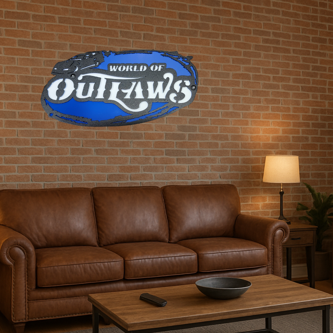 World Of Outlaws Late Model Series Logo - Compressed Series