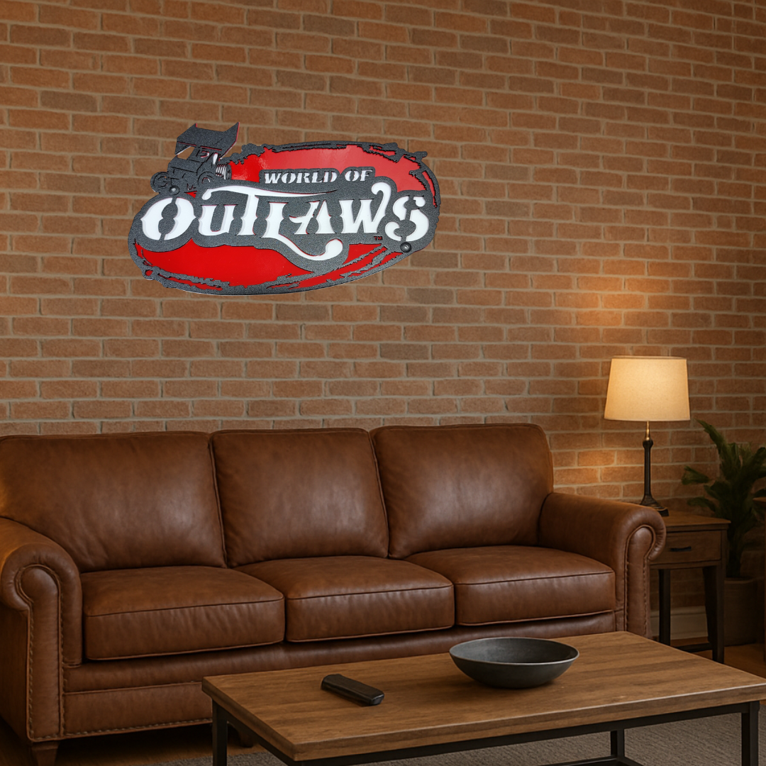 World Of Outlaws Sprint Car Series Logo - Compressed Series