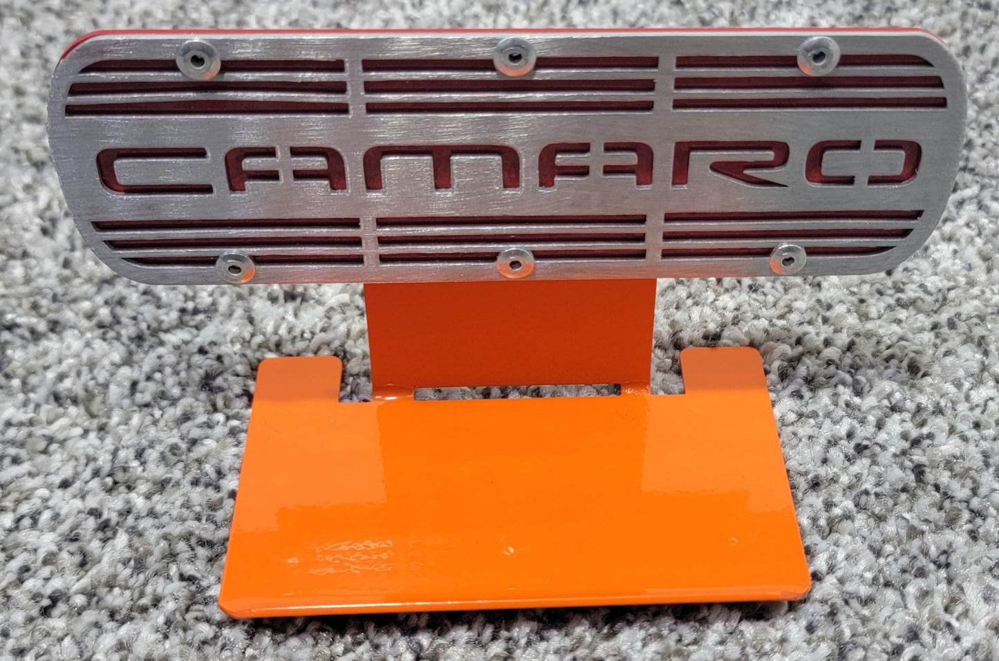 Chevrolet Camaro Racing Valve Cover Collection - Magnet And Diecast Display