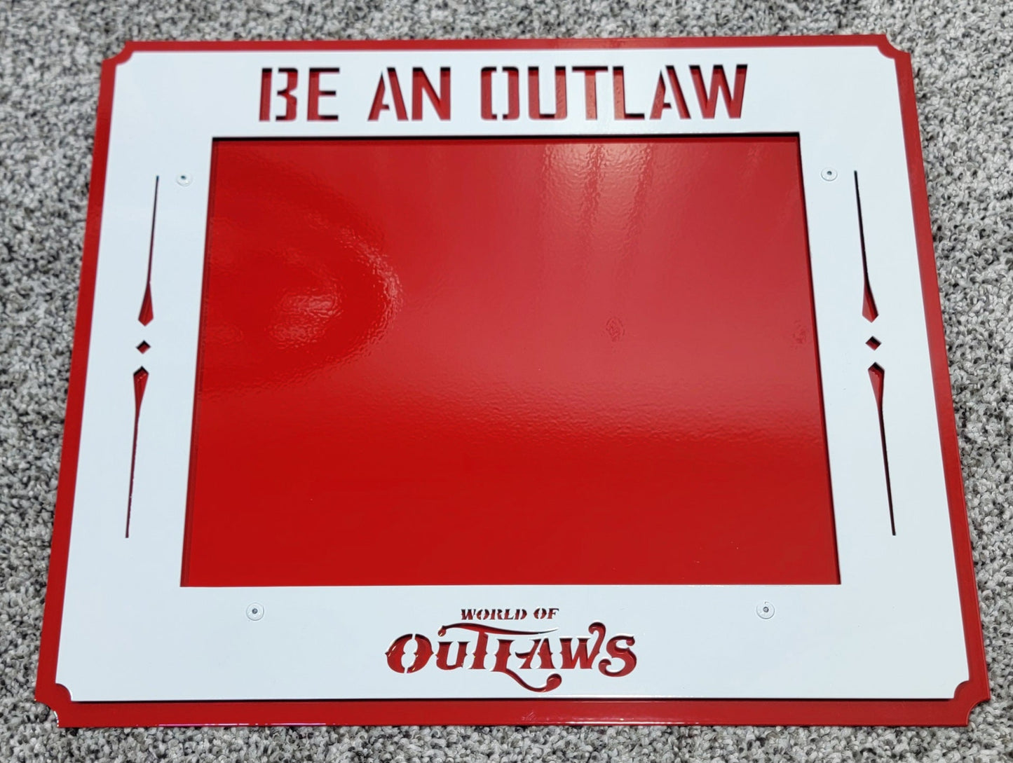 World Of Outlaws Hero Card Frame