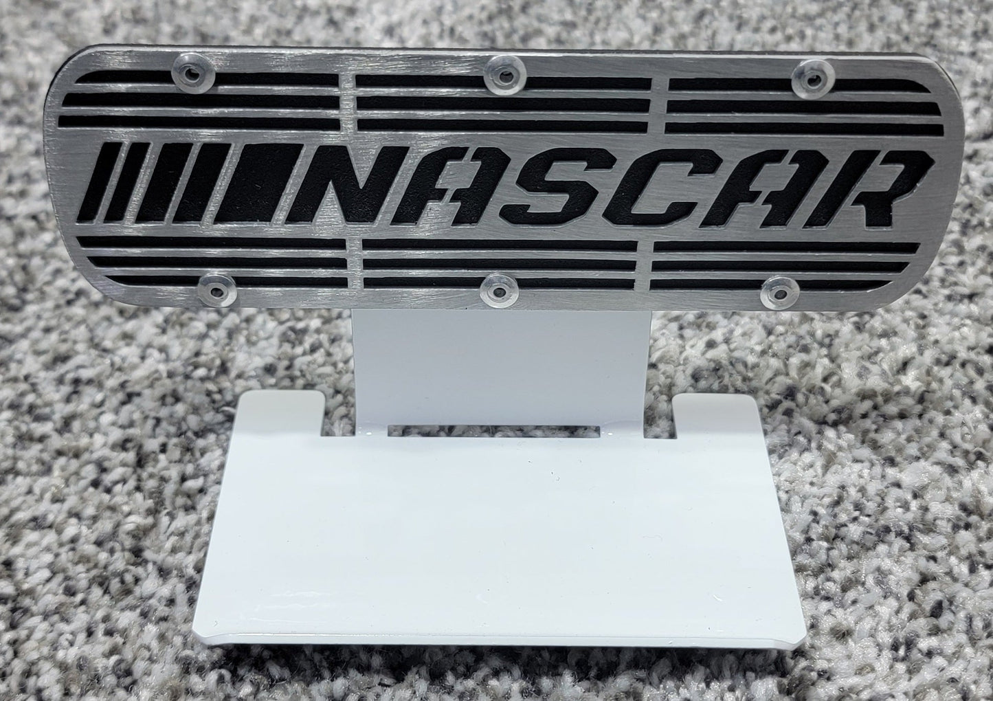Nascar Racing Valve Cover Collectible - Magnet And Diecast Display