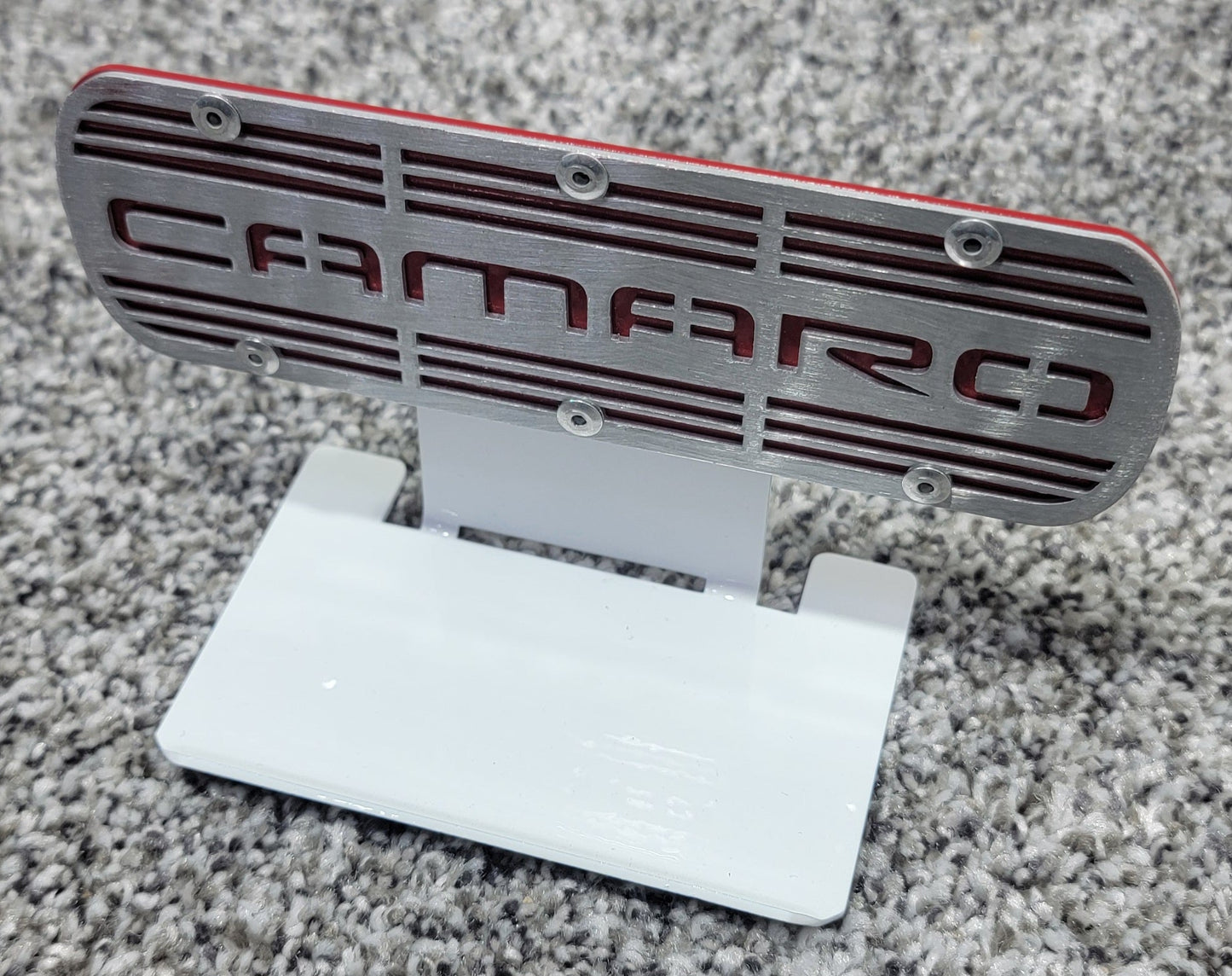 Chevrolet Camaro Racing Valve Cover Collection - Magnet And Diecast Display