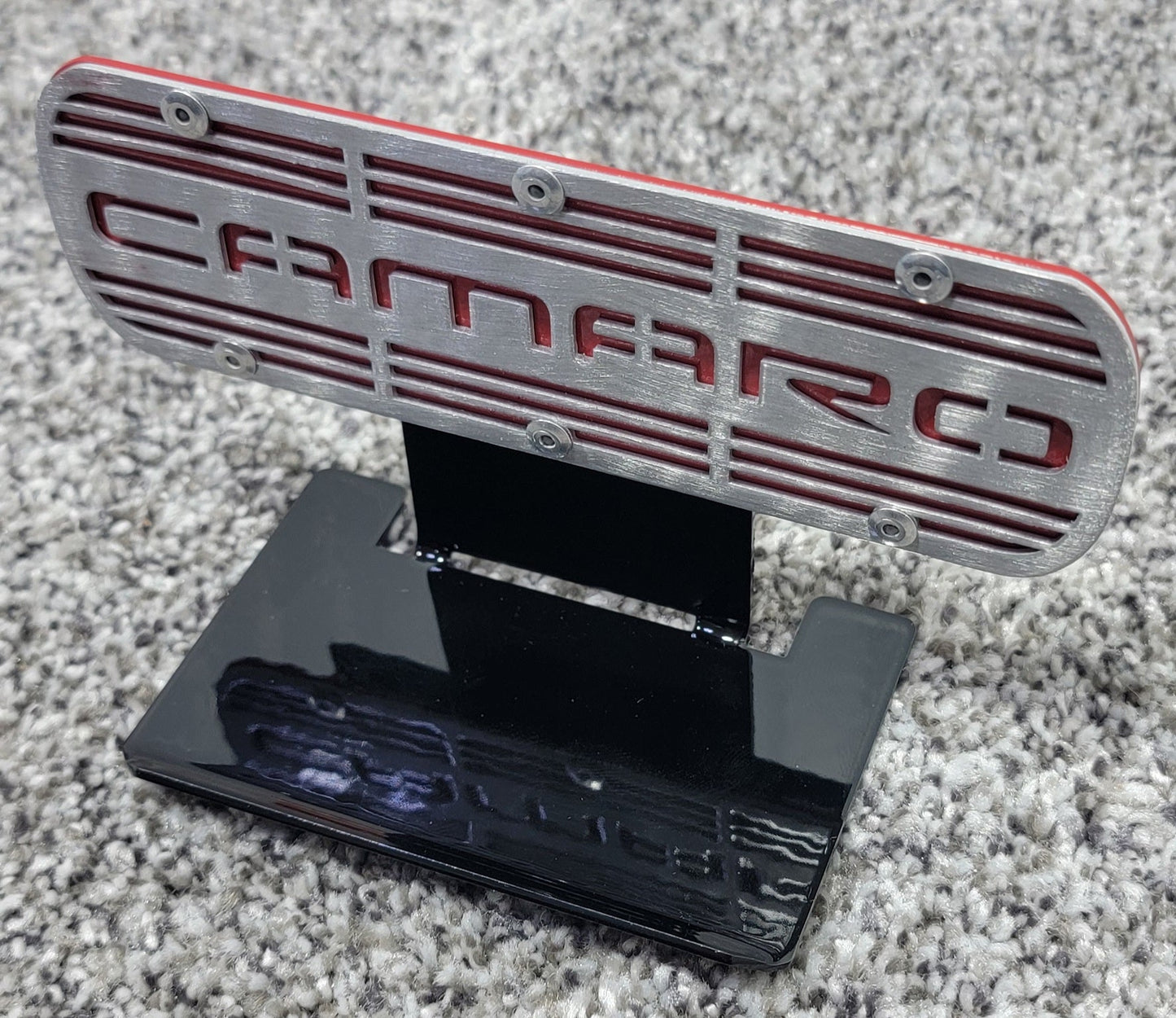 Chevrolet Camaro Racing Valve Cover Collection - Magnet And Diecast Display