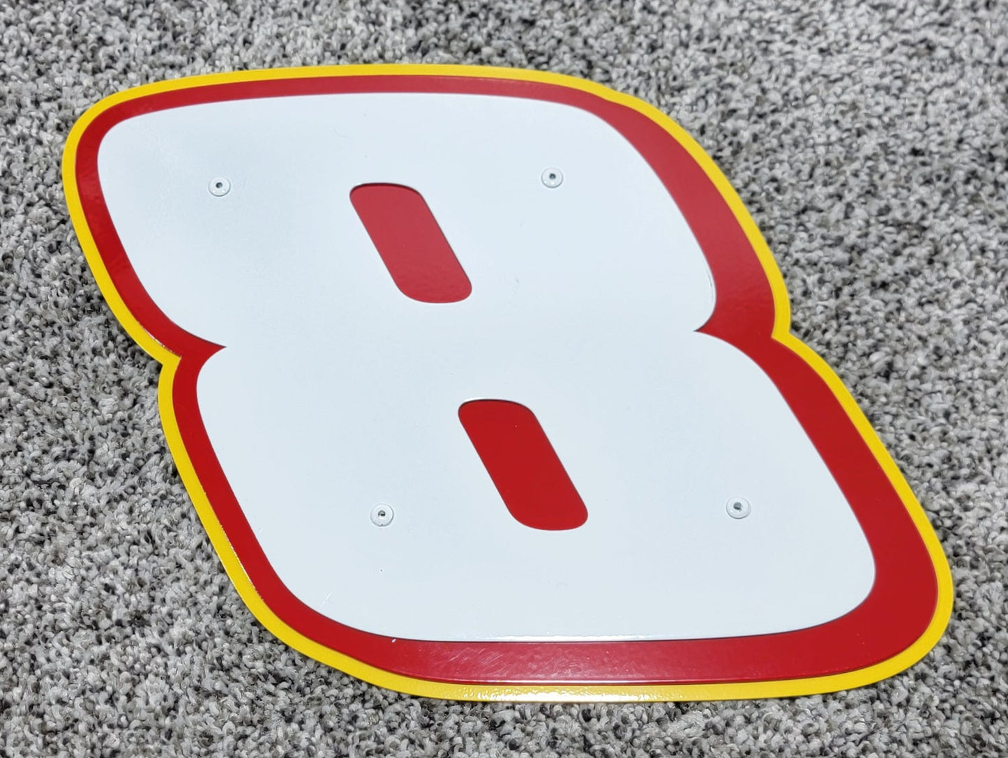 Sammy Smith #8 Plain Sheet Metal Number