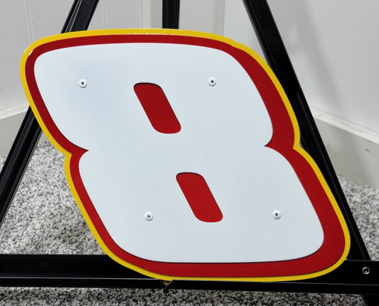 Sammy Smith #8 Plain Sheet Metal Number