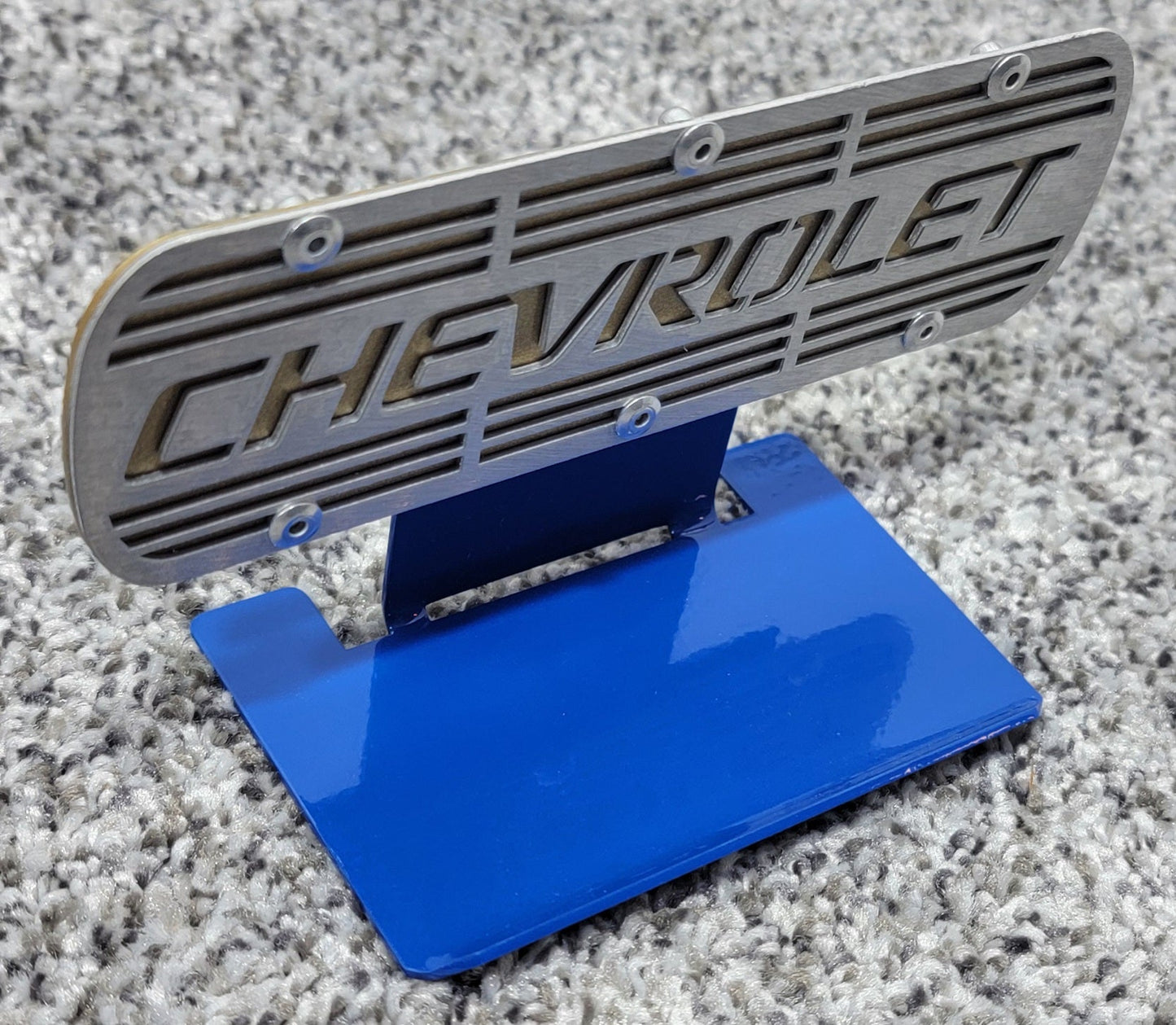 Chevrolet Racing Valve Cover Collection - Magnet And Diecast Display