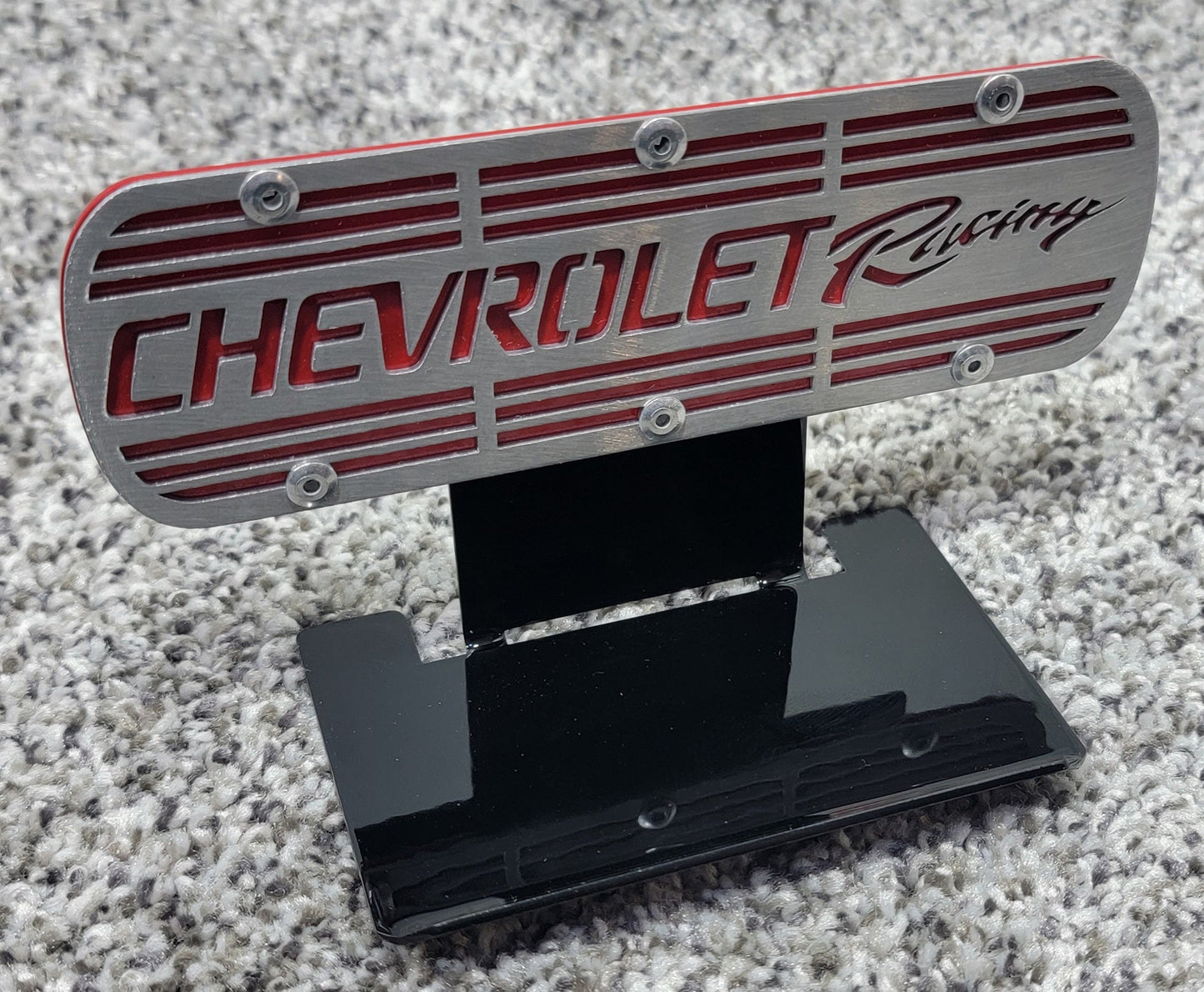 Chevrolet Racing Valve Cover Collection - Magnet And Diecast Display