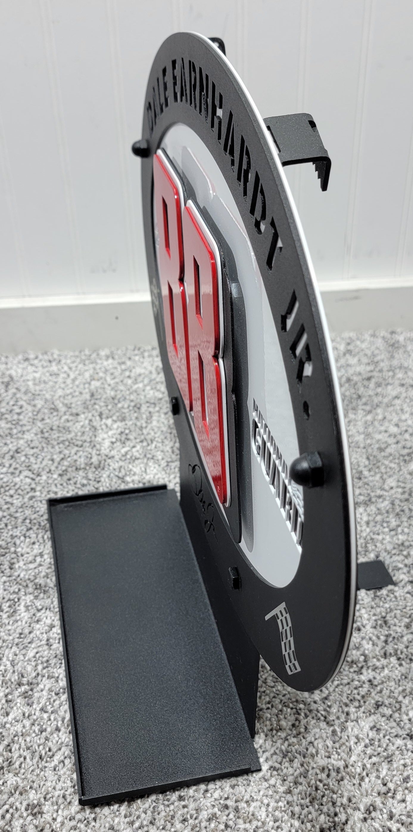 Dale Earnhardt Jr. #88 Oval 3D Premier Metal Diecast Display