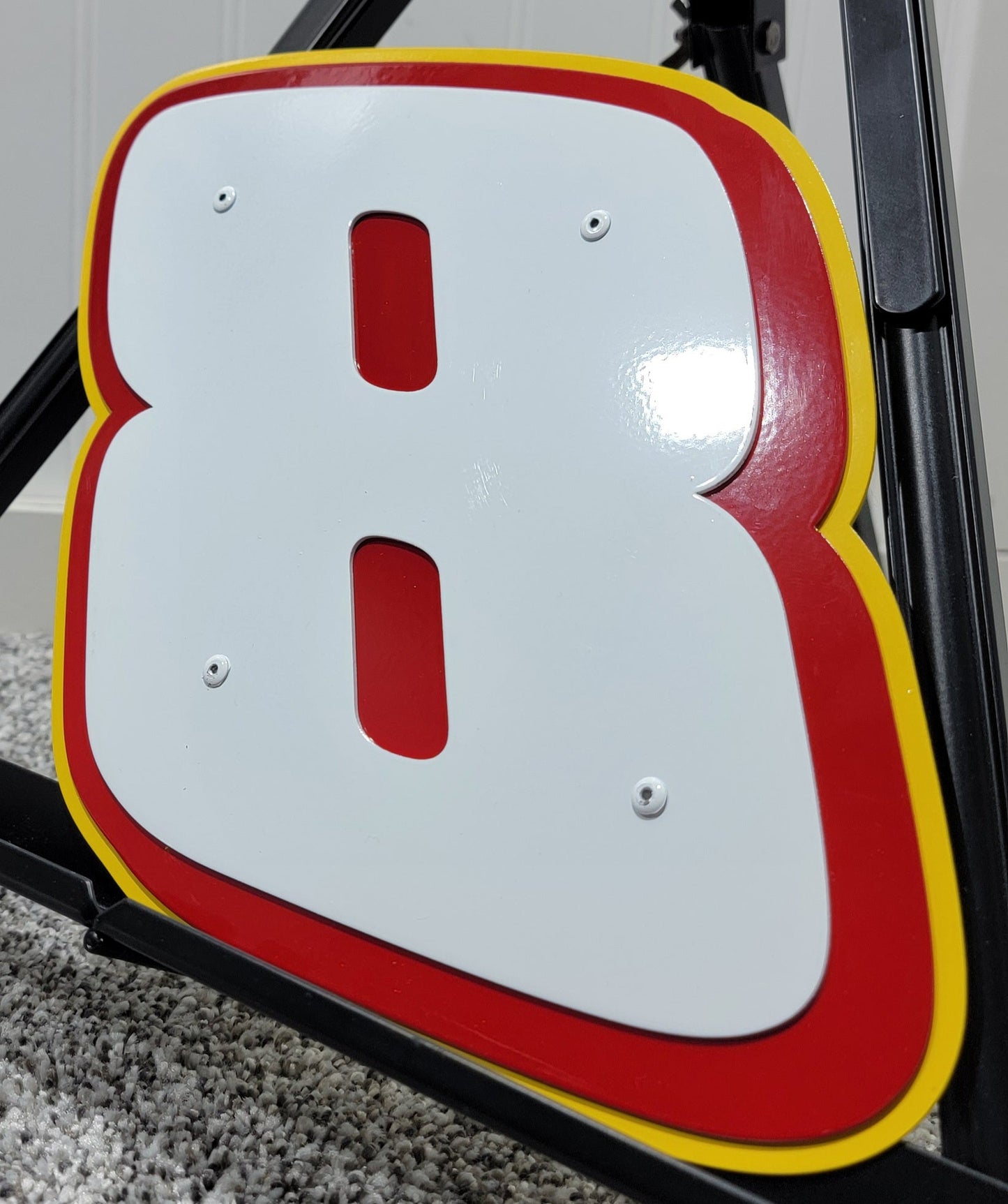 Sammy Smith #8 Plain Sheet Metal Number
