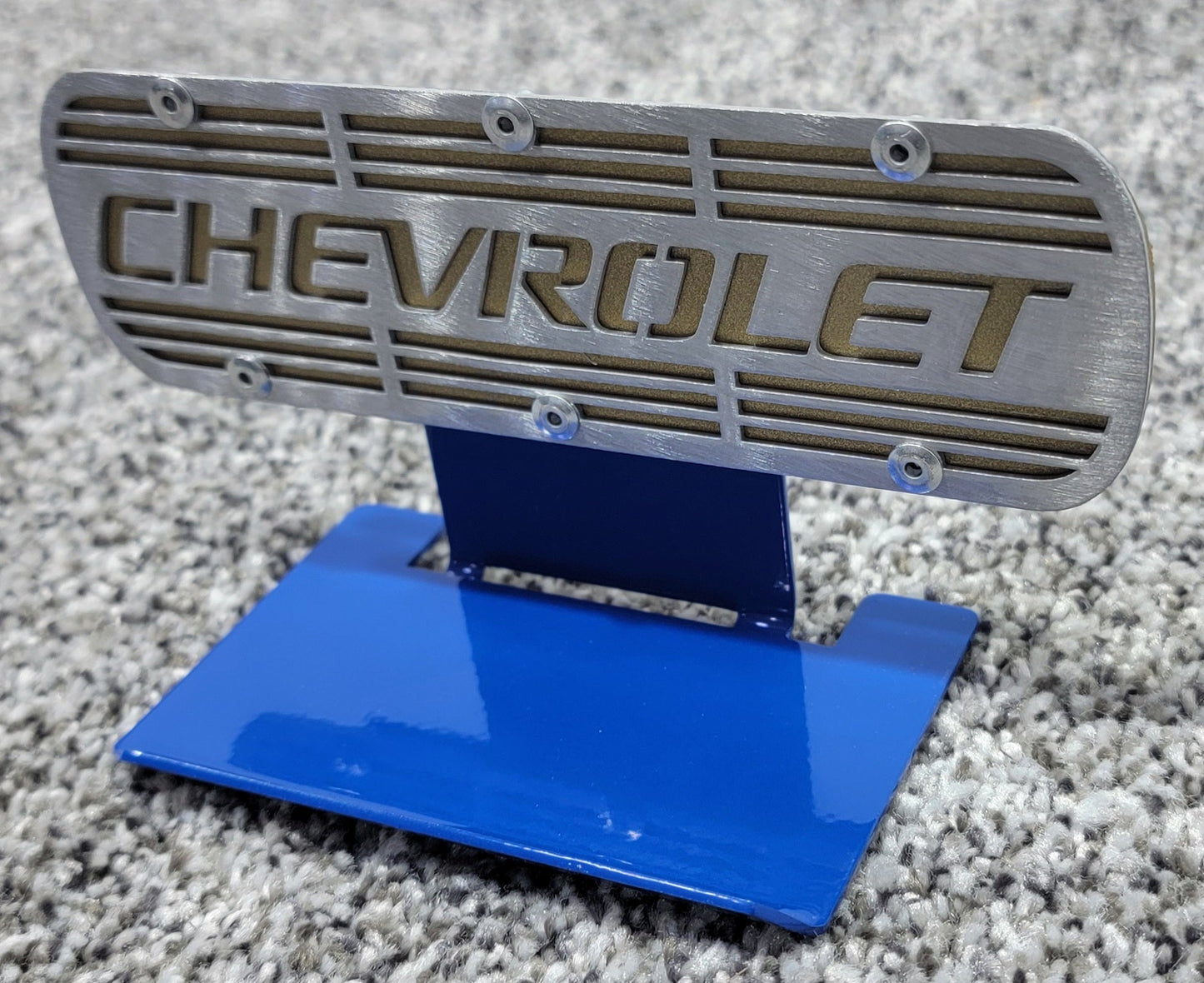 Chevrolet Racing Valve Cover Collection - Magnet And Diecast Display