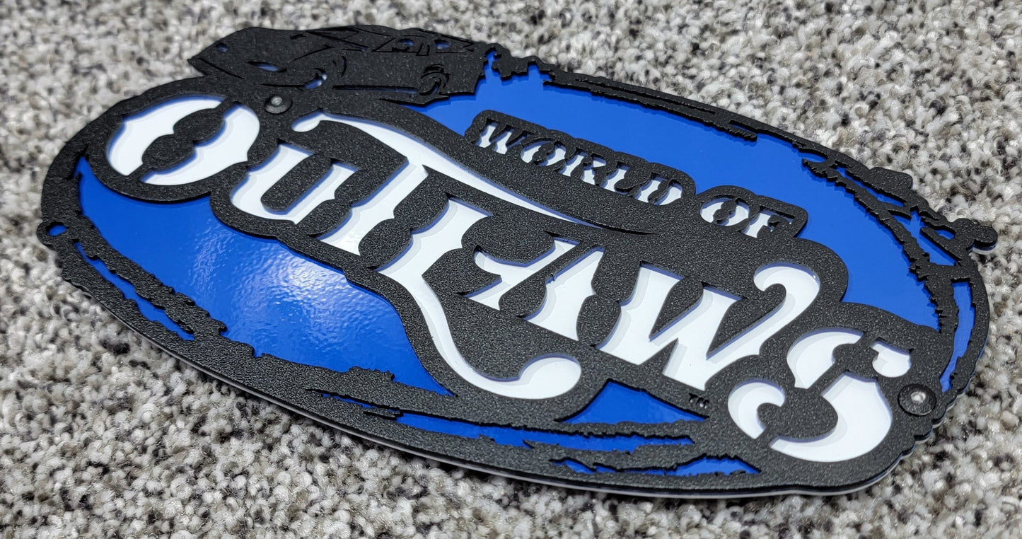 World Of Outlaws Late Model Series Logo - Compressed Series