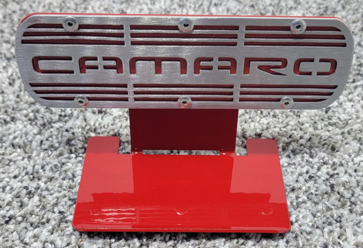 Chevrolet Camaro Racing Valve Cover Collection - Magnet And Diecast Display