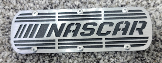 Nascar Racing Valve Cover Collectible - Magnet And Diecast Display